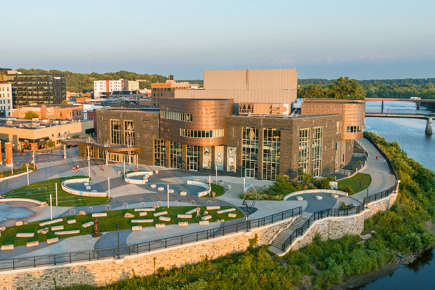 Pablo Center at the Confluence Redevelopment Project in Eau Claire, Wisconsin
